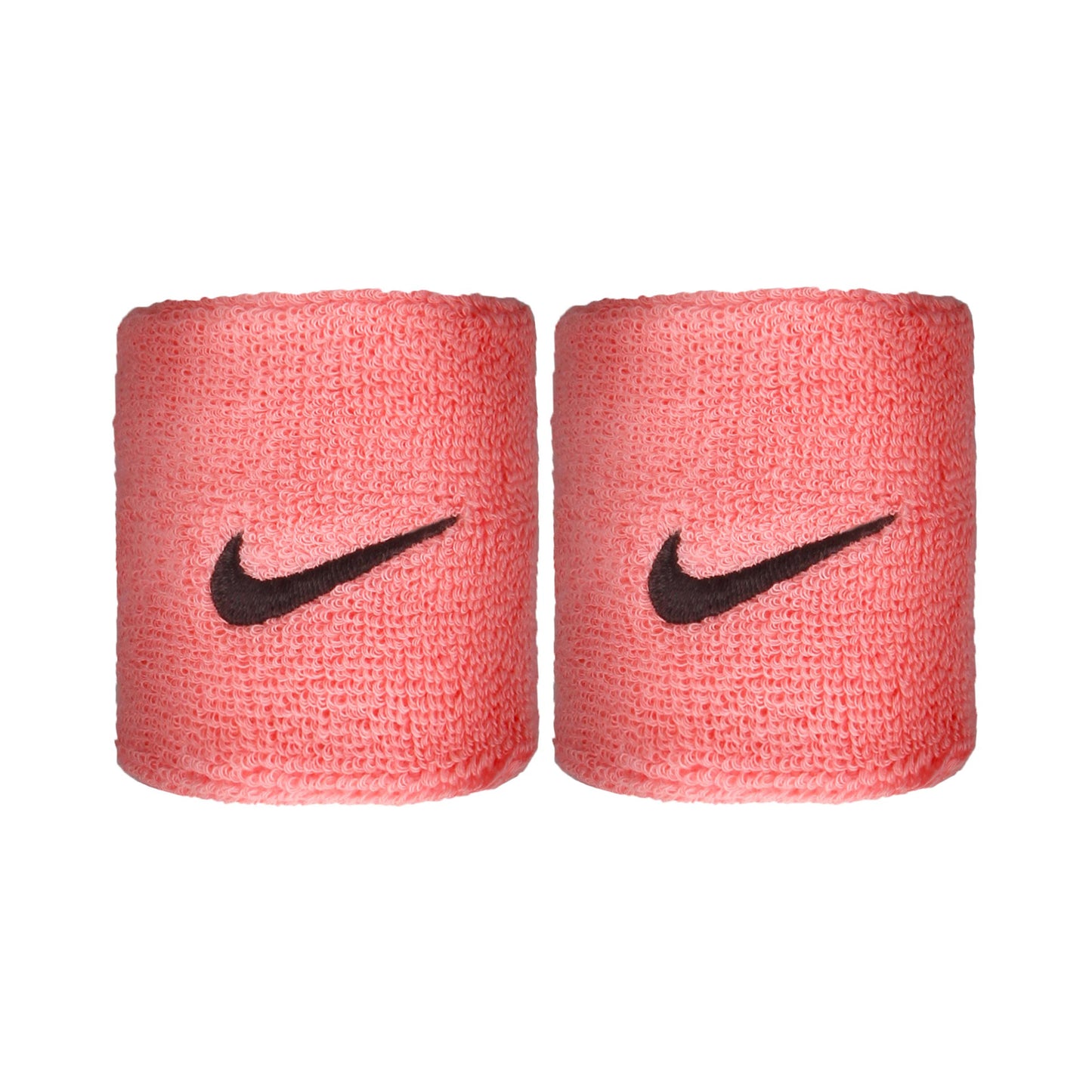 Nike Swoosh Wristband 2 Pack short - pink, black Nike Swoosh Wristband 2 Pack short - pink, black