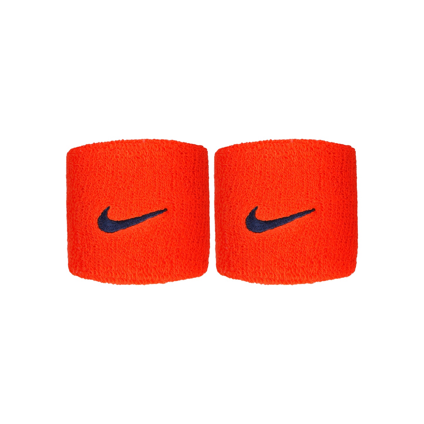 Nike Swoosh Wristband 2 Pack short - orange, dark blue Nike Swoosh Wristband 2 Pack short - orange, dark blue
