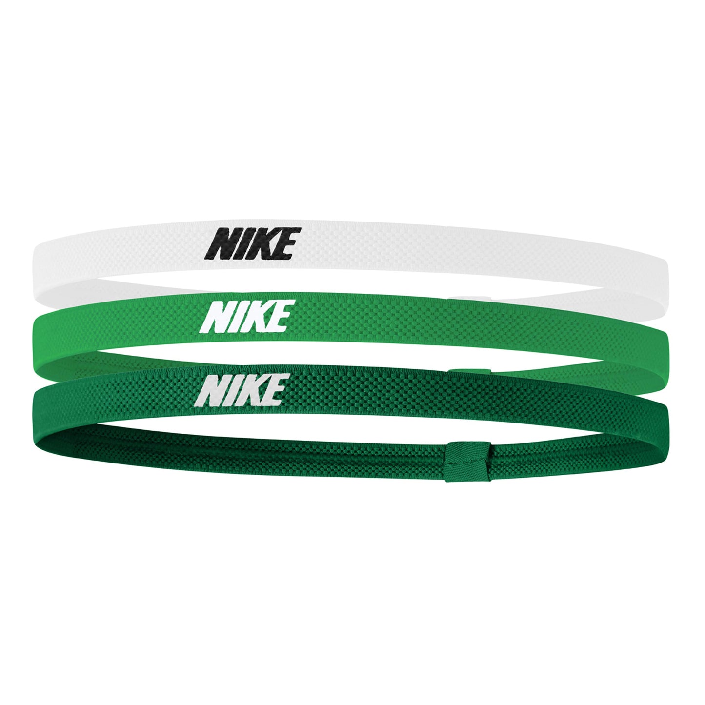 Nike Elastic 2.0 Hair band 3 Pack Unisex - white, light green Nike Elastic 2.0 Hair band 3 Pack Unisex - white, light green