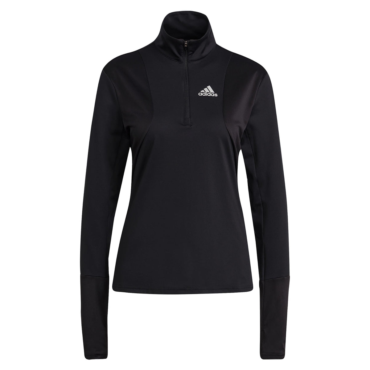 adidas Own The Run Half-Zip Long sleeve Women - black, white adidas Own The Run Half-Zip Long sleeve Women - black, white