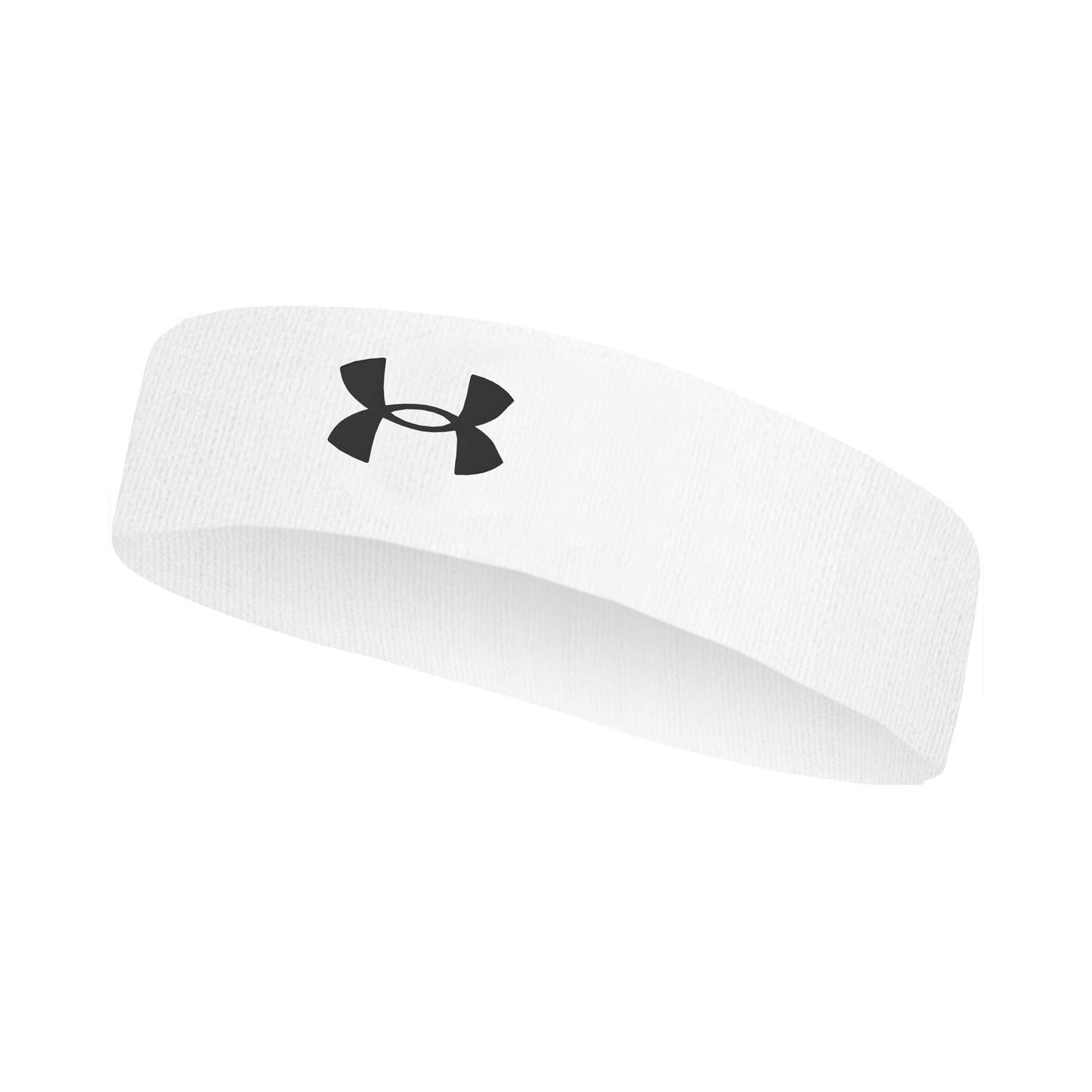 Under Armour Performance Headband-White,Black Under Armour Performance Headband-White,Black