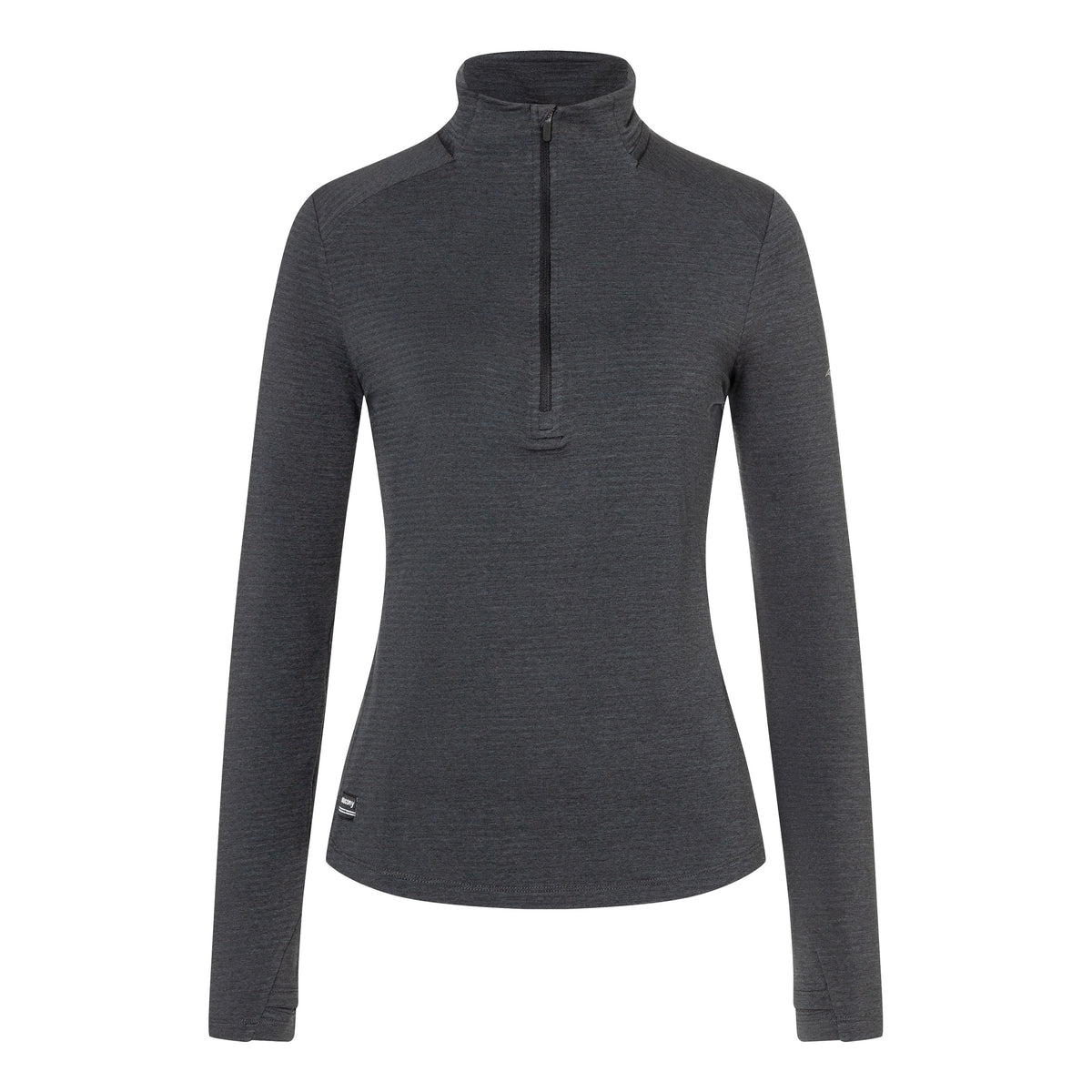 Saucony Triumph 3D Half-Zip Running Top Women-Black Saucony Triumph 3D Half-Zip Running Top Women-Black