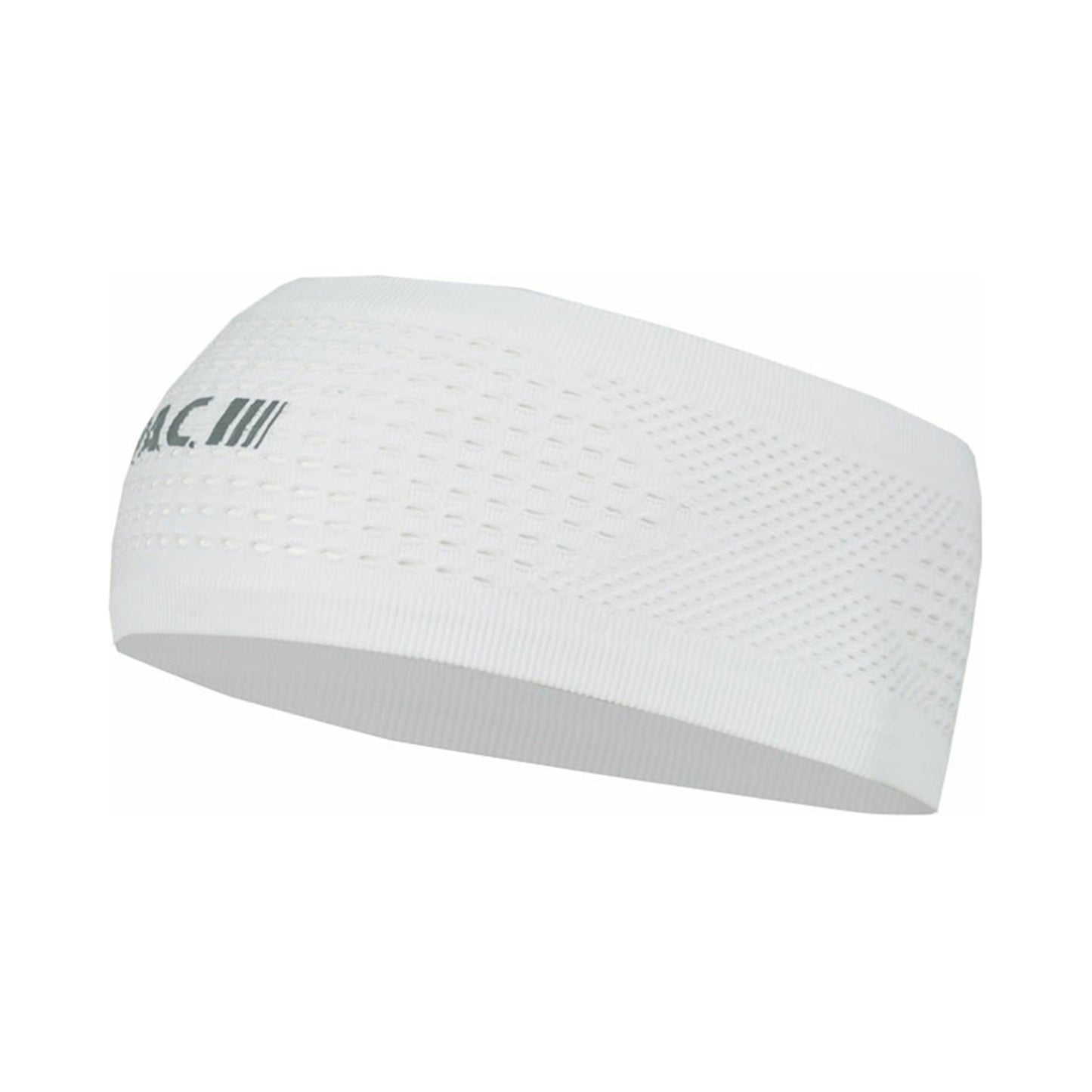P.A.C. Recycled Seamless Mesh Headband-White P.A.C. Recycled Seamless Mesh Headband-White