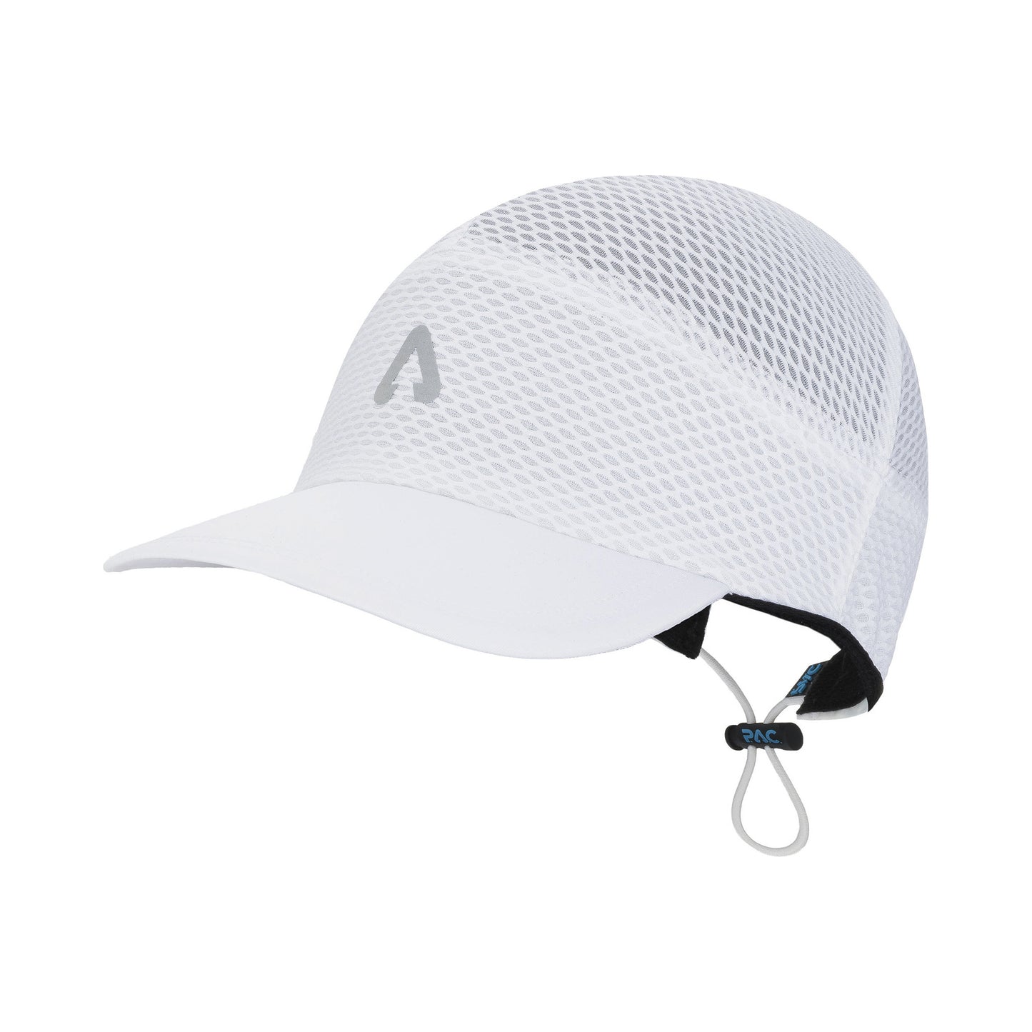 P.A.C. Mesh Run Cap Unisex-white P.A.C. Mesh Run Cap Unisex-white
