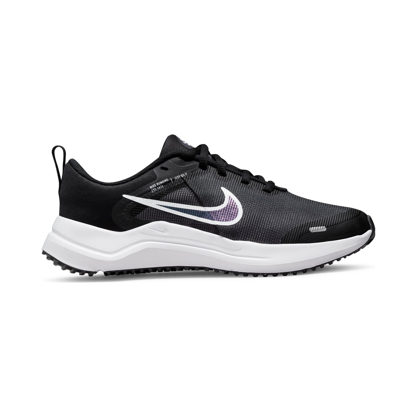 Nike Downshifter 12 Neutral running shoe Kids - black, white