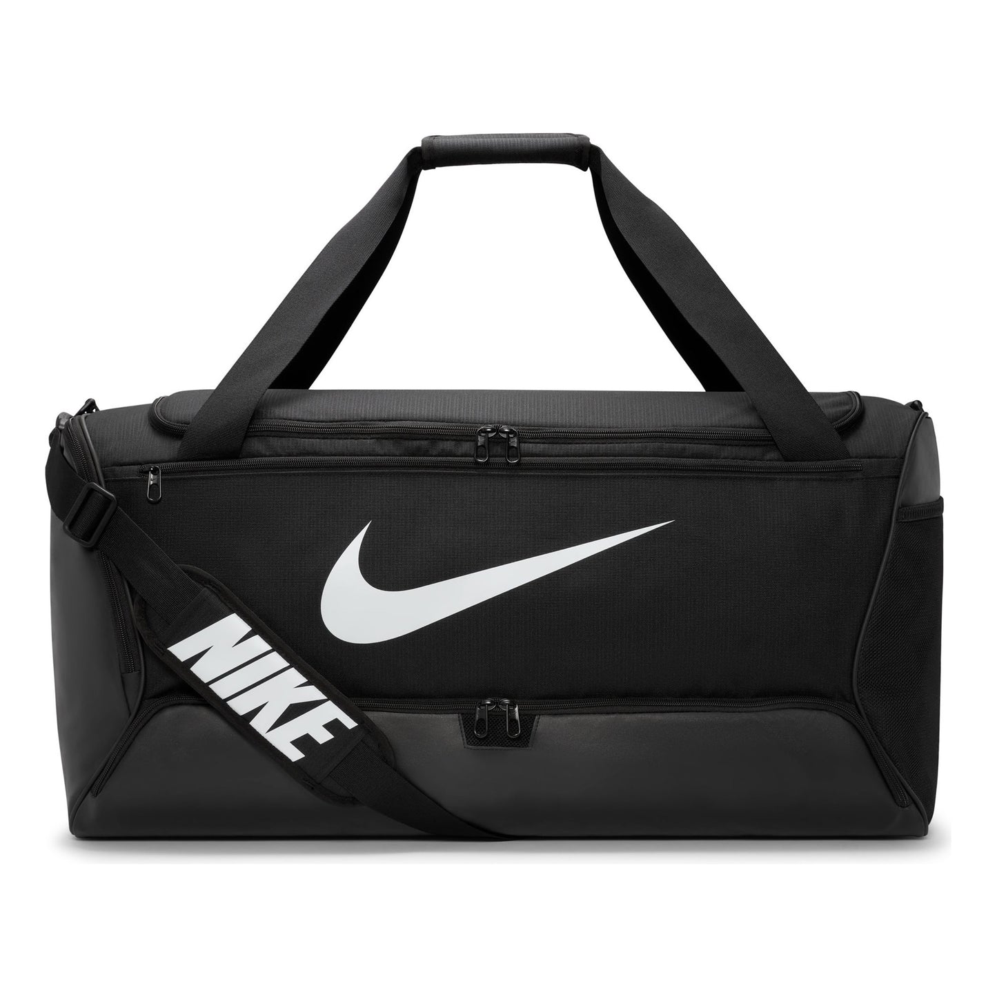 Nike Brasilia 9.5 Sports Bag-Black,White