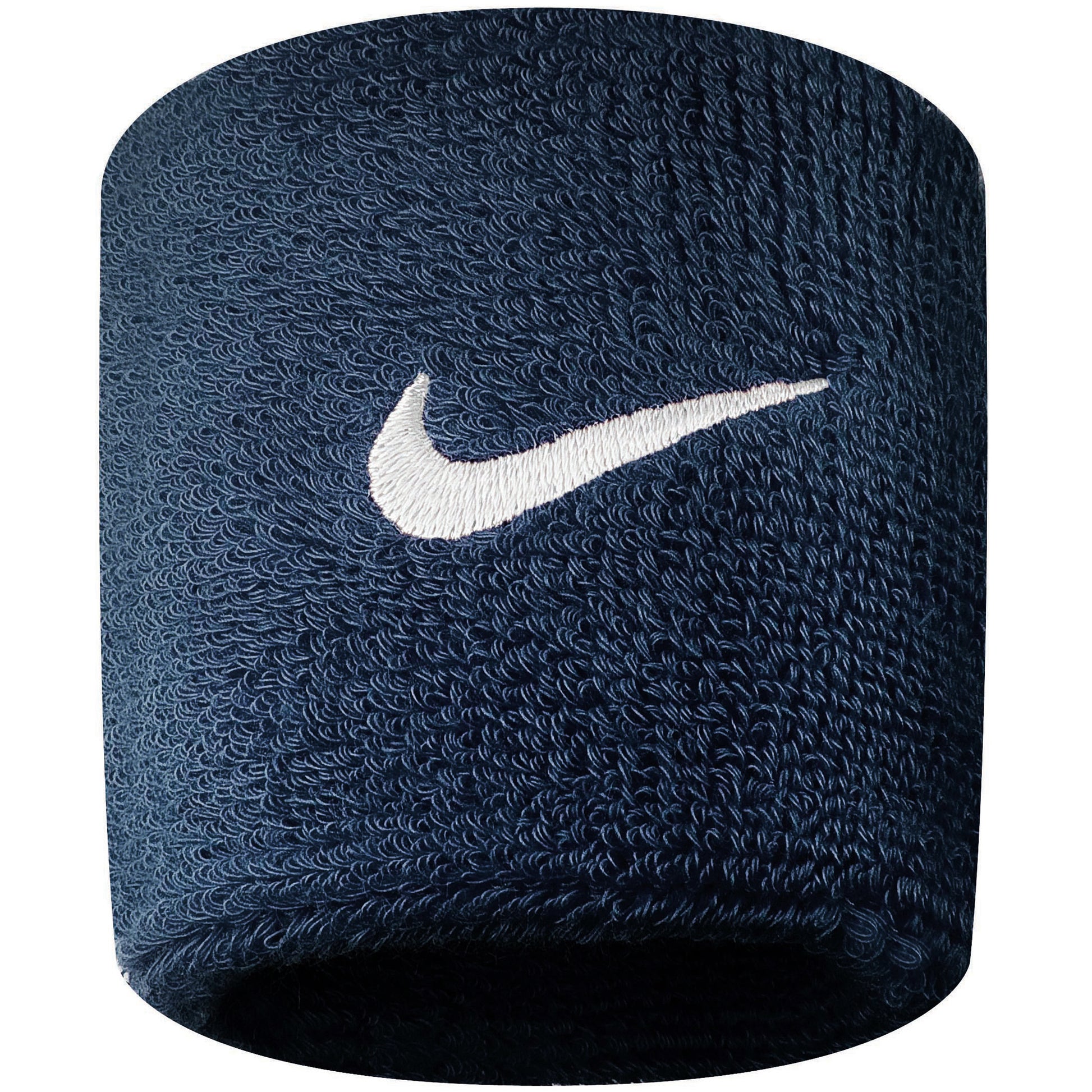 Nike Swoosh Wristband 2 Pack short - dark blue, white