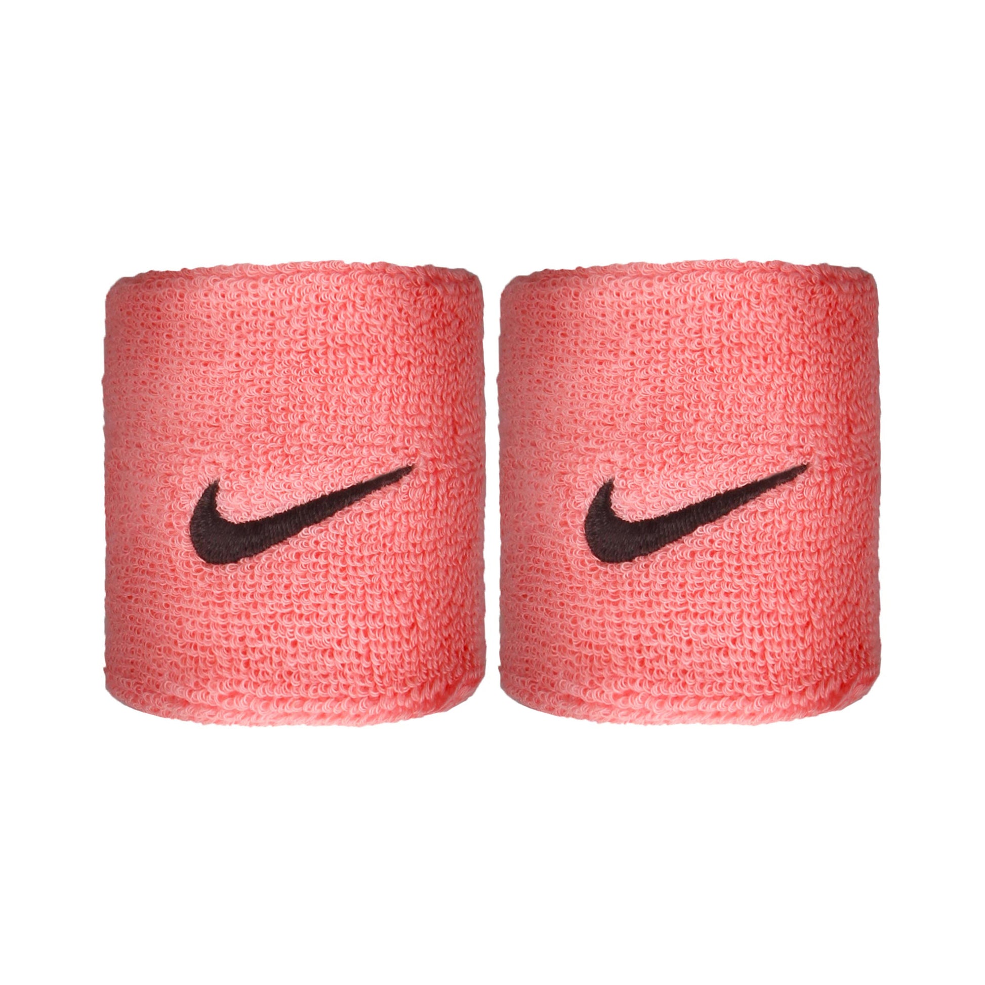 Nike Swoosh Wristband 2 Pack short - pink, black