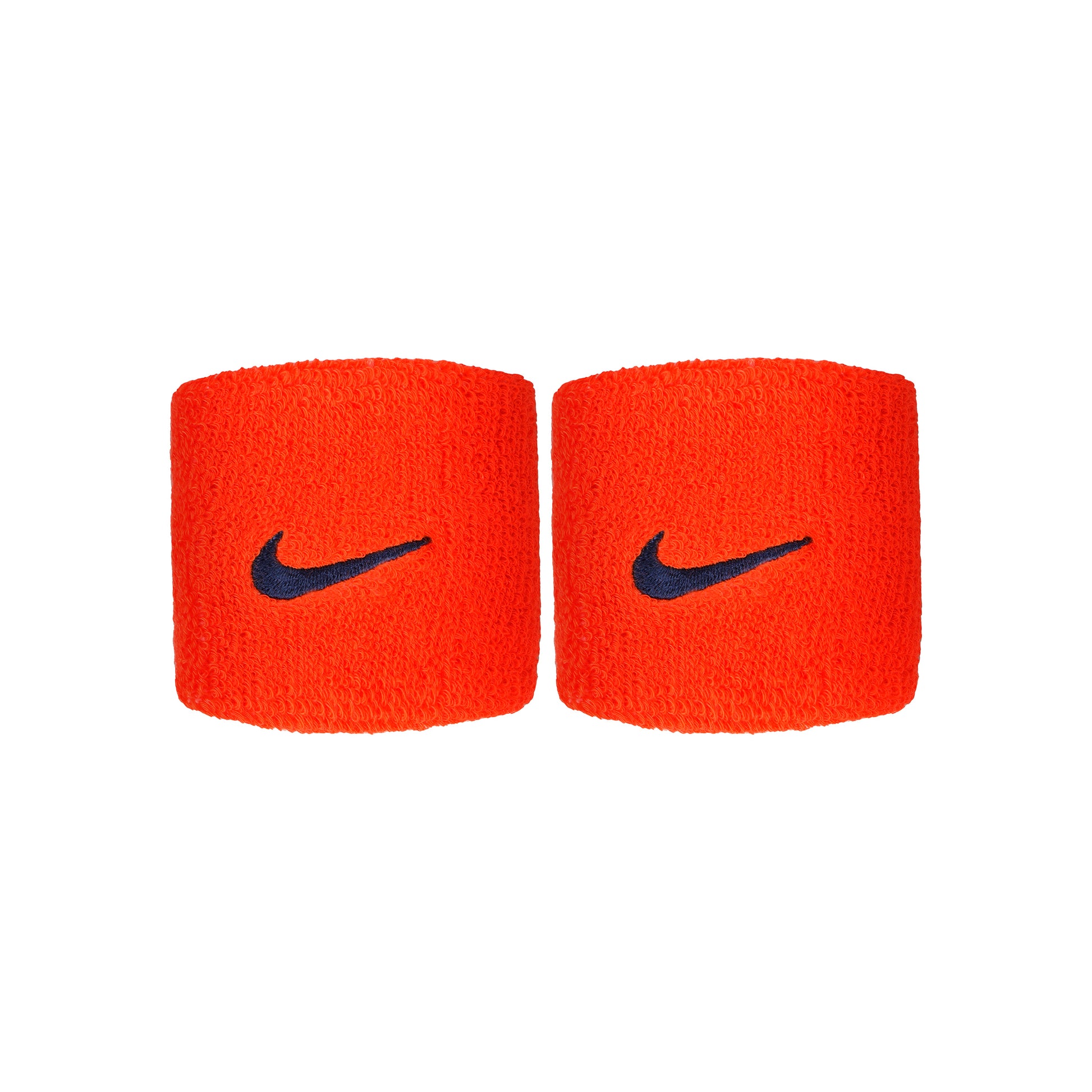Nike Swoosh Wristband 2 Pack short - orange, dark blue
