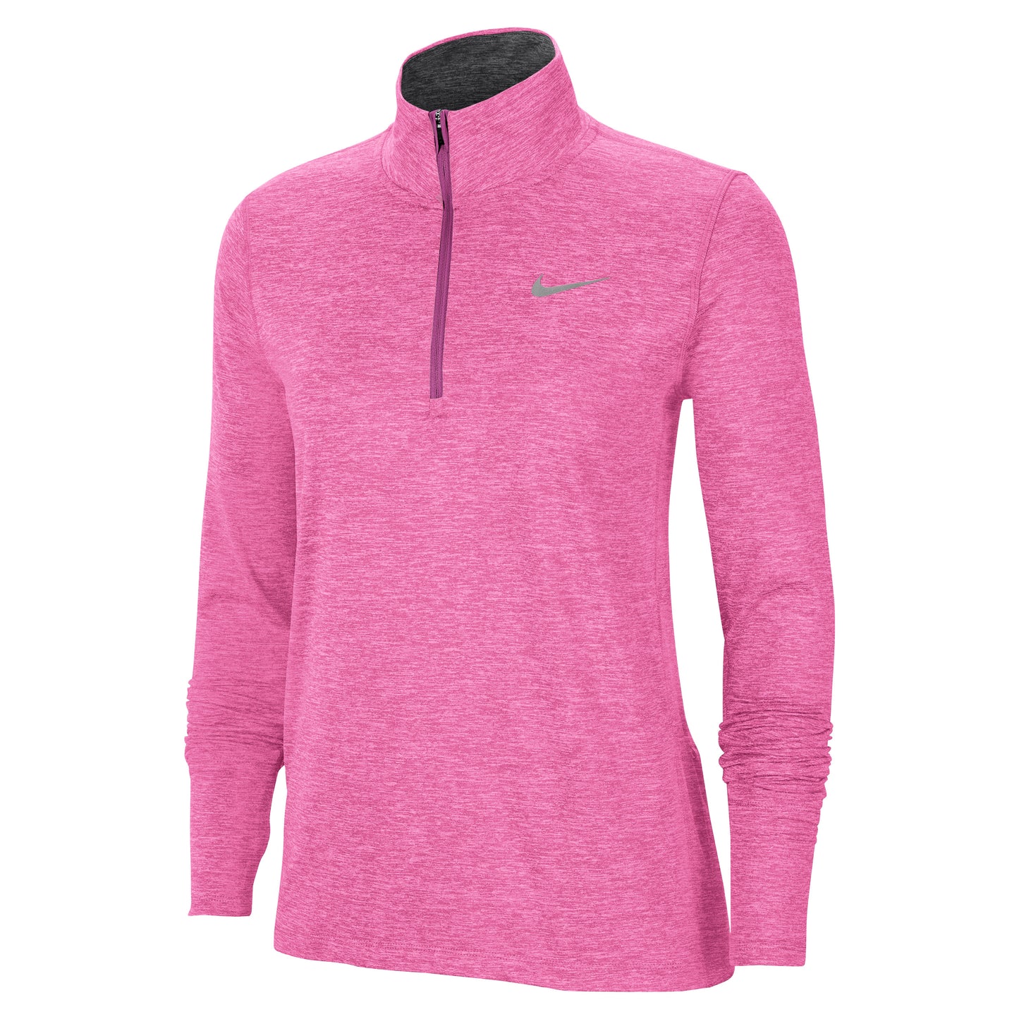 Nike Element Half-Zip Running Long sleeve Women - pink, grey