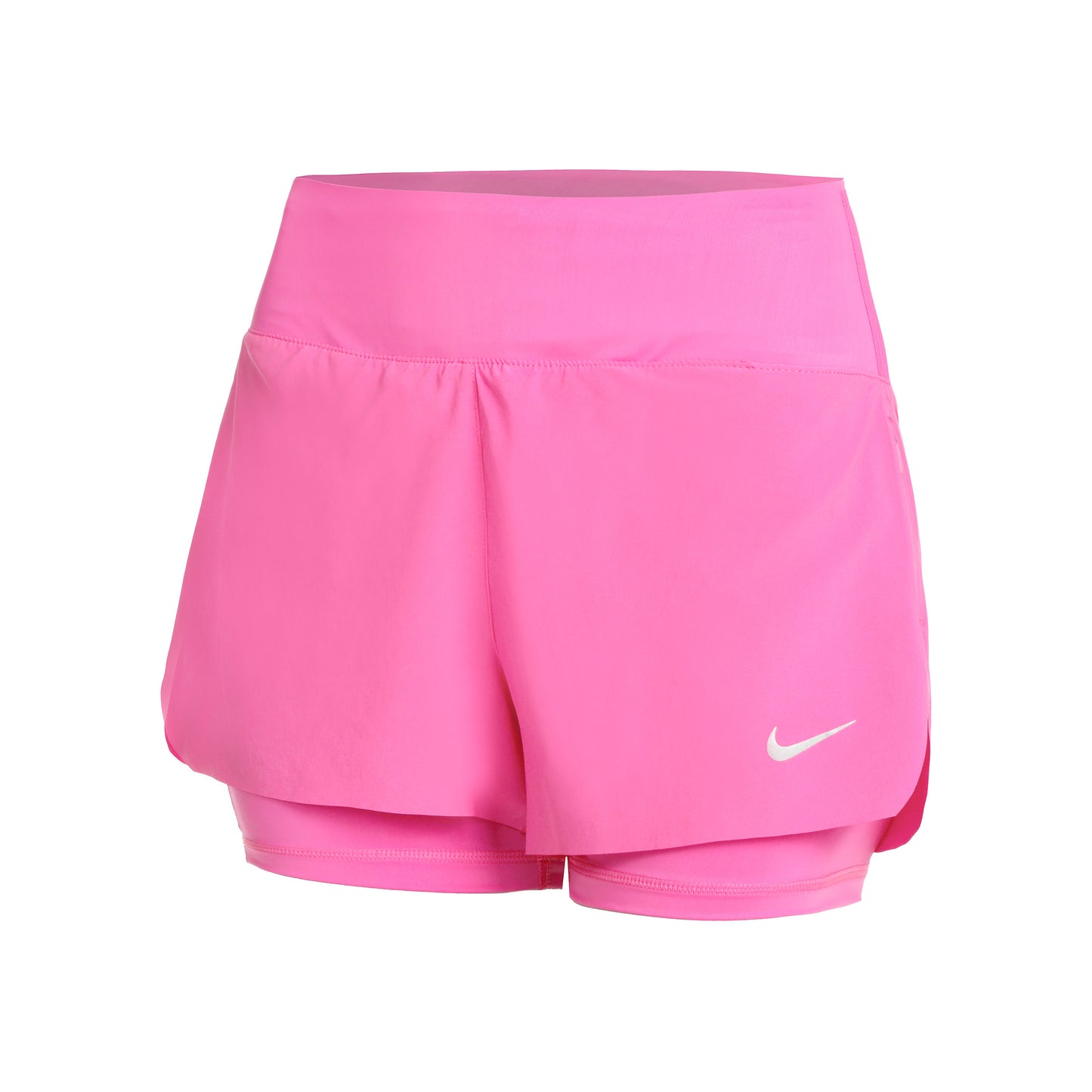 Nike Dri-Fit Swift Mid-Rise 3in 2in1 Shorts Women - pink,
