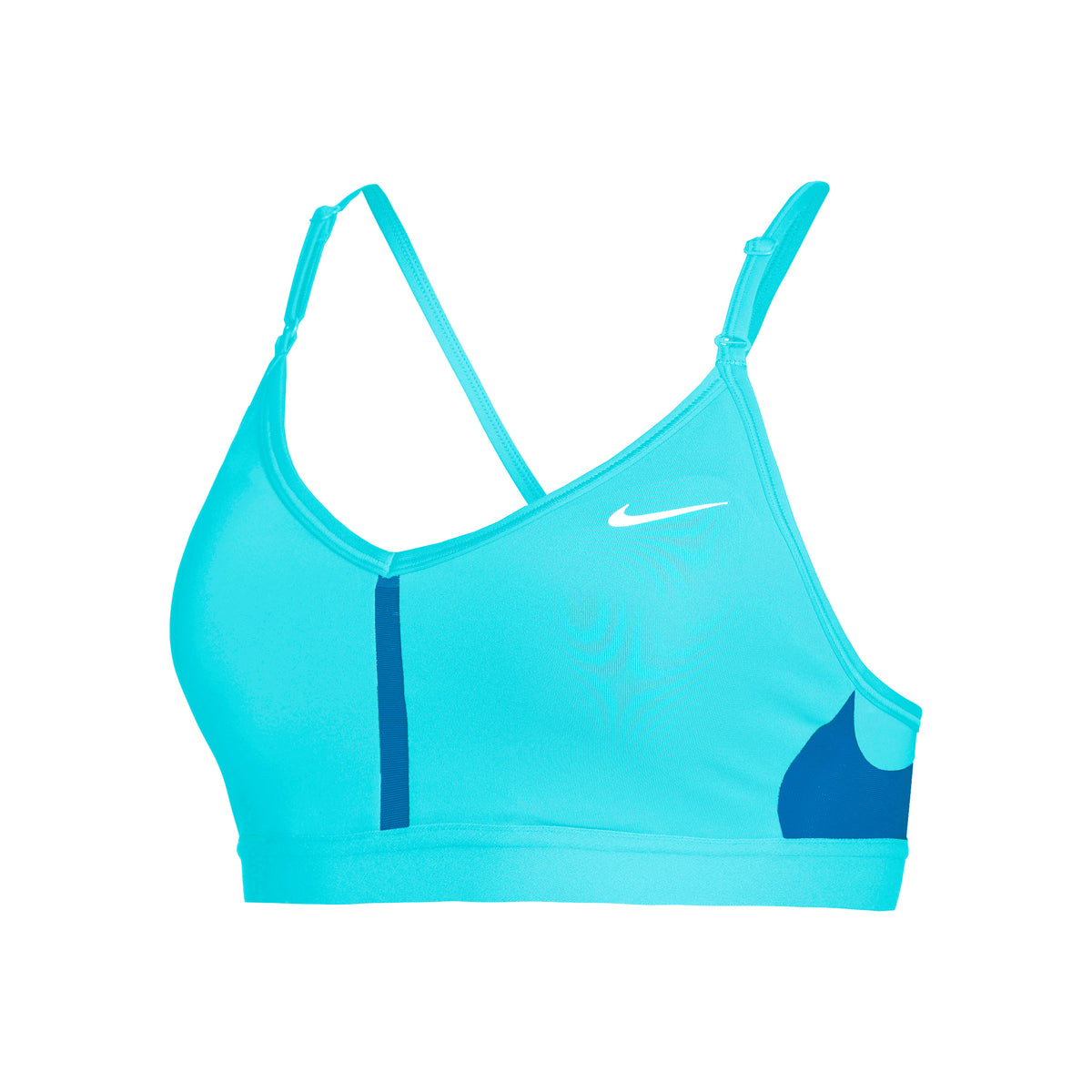 Nike Dri-Fit Indy V-Neck Sports bras Women - blue,