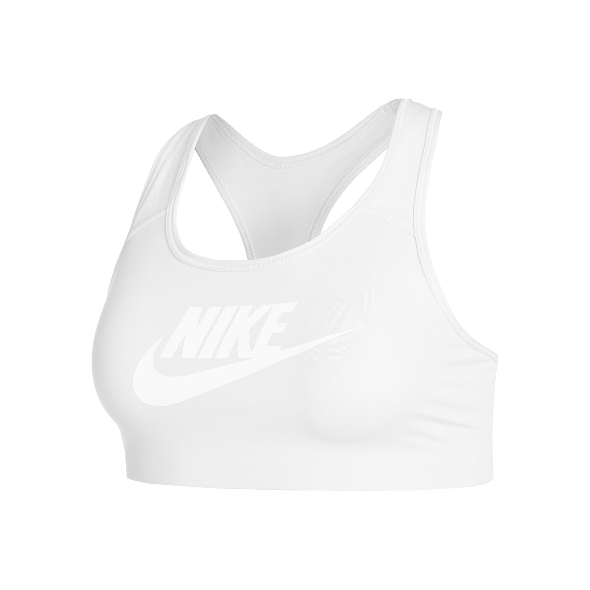 Nike Dri-Fit Swoosh Club Futura GX Sports bras Women - white,