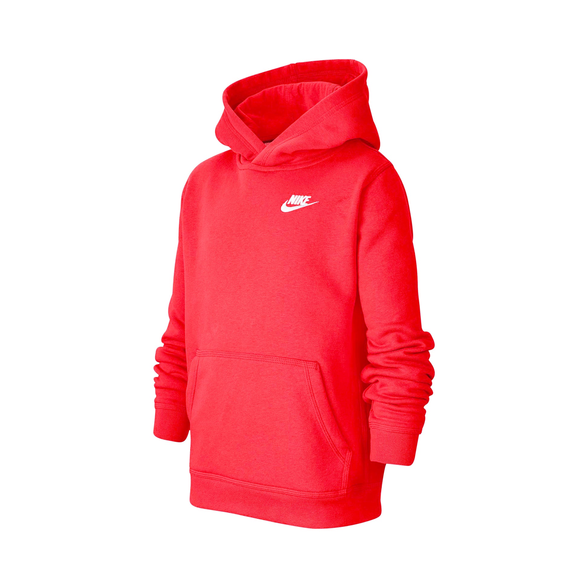Nike Club Hoody Boys - red,