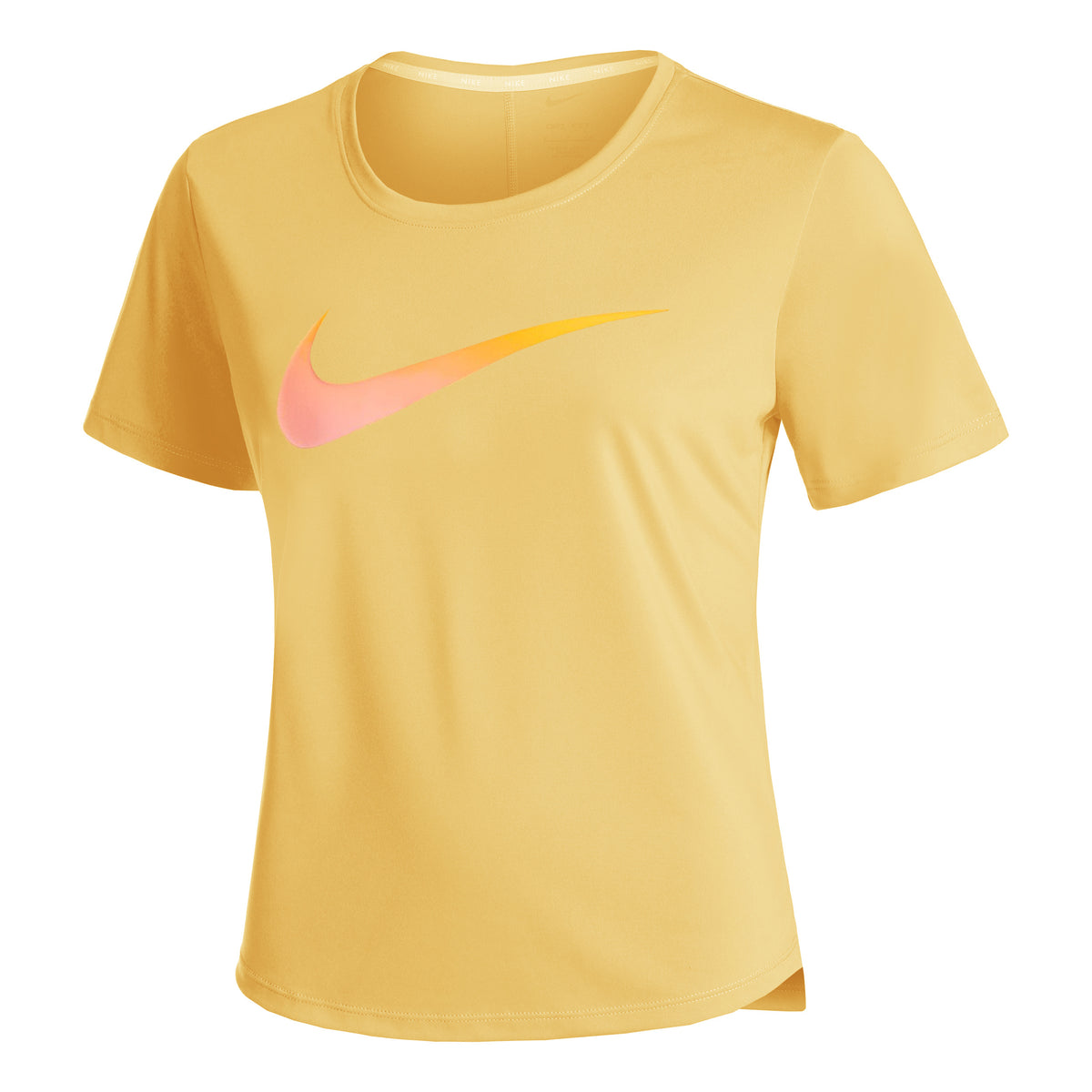 Nike Dri-Fit One Swoosh HBR Running shirt Women - yellow,