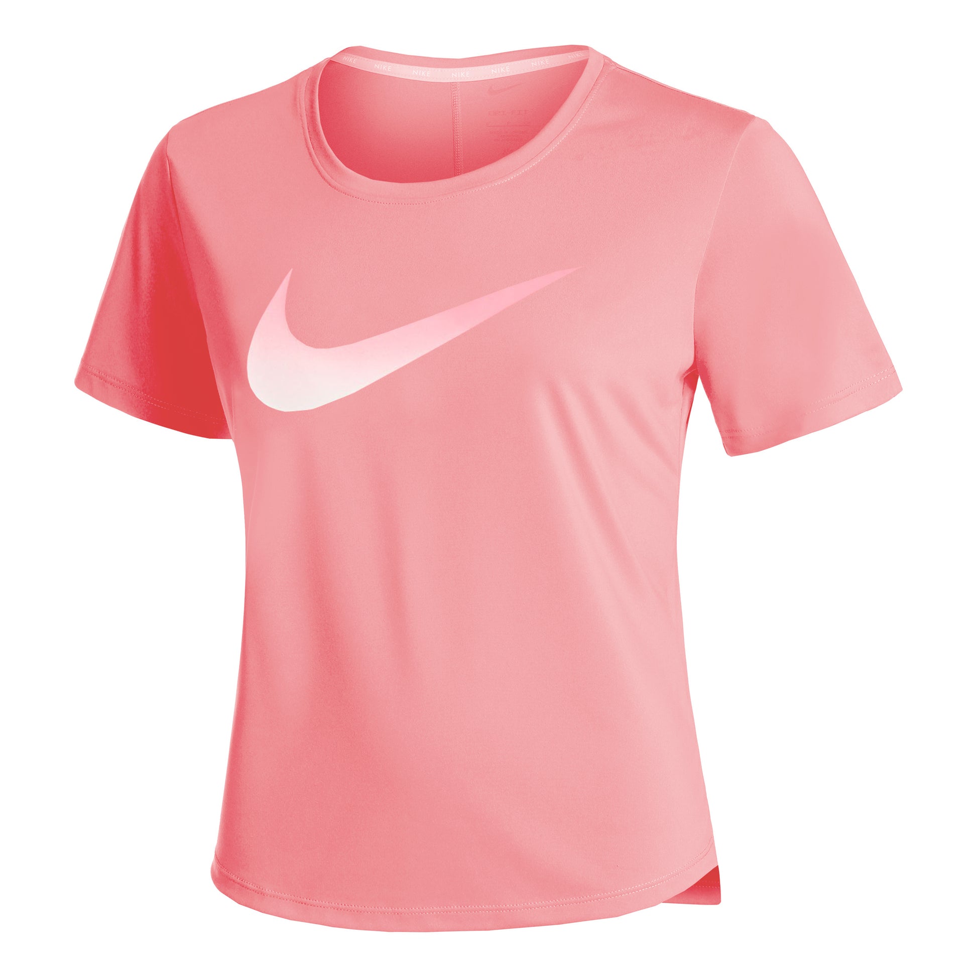 Nike Dri-Fit One Swoosh HBR Running shirt Women - apricot,