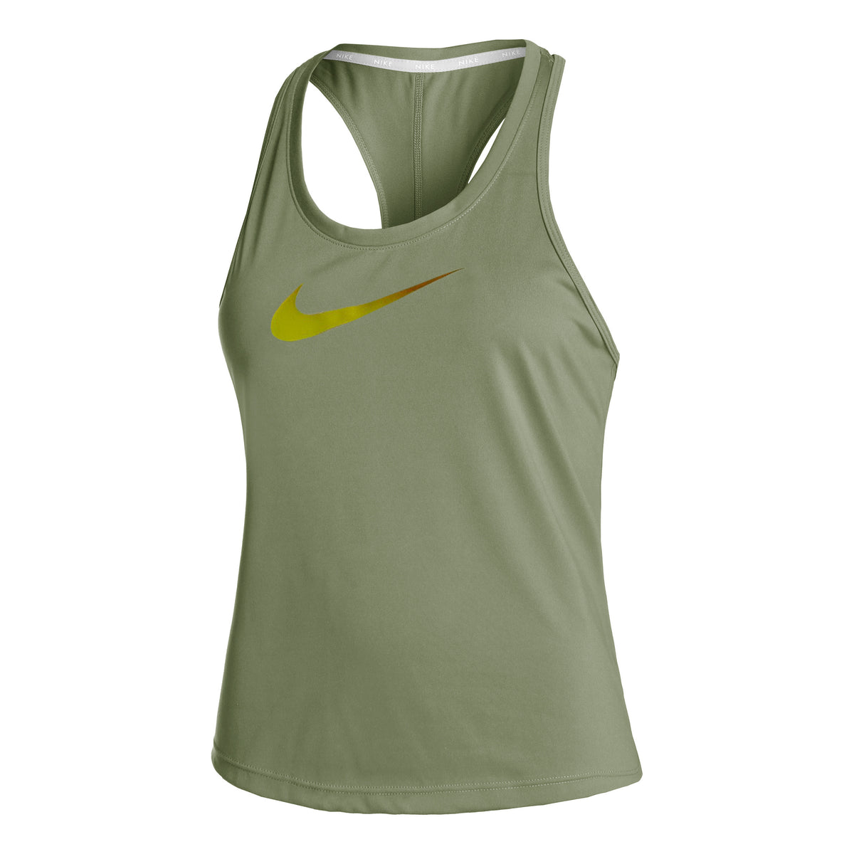 Nike Dri-Fit One Swoosh HBR Tank top Women - olive,