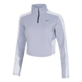Dri-Fit Half-Zip Long sleeve Women - lilac,