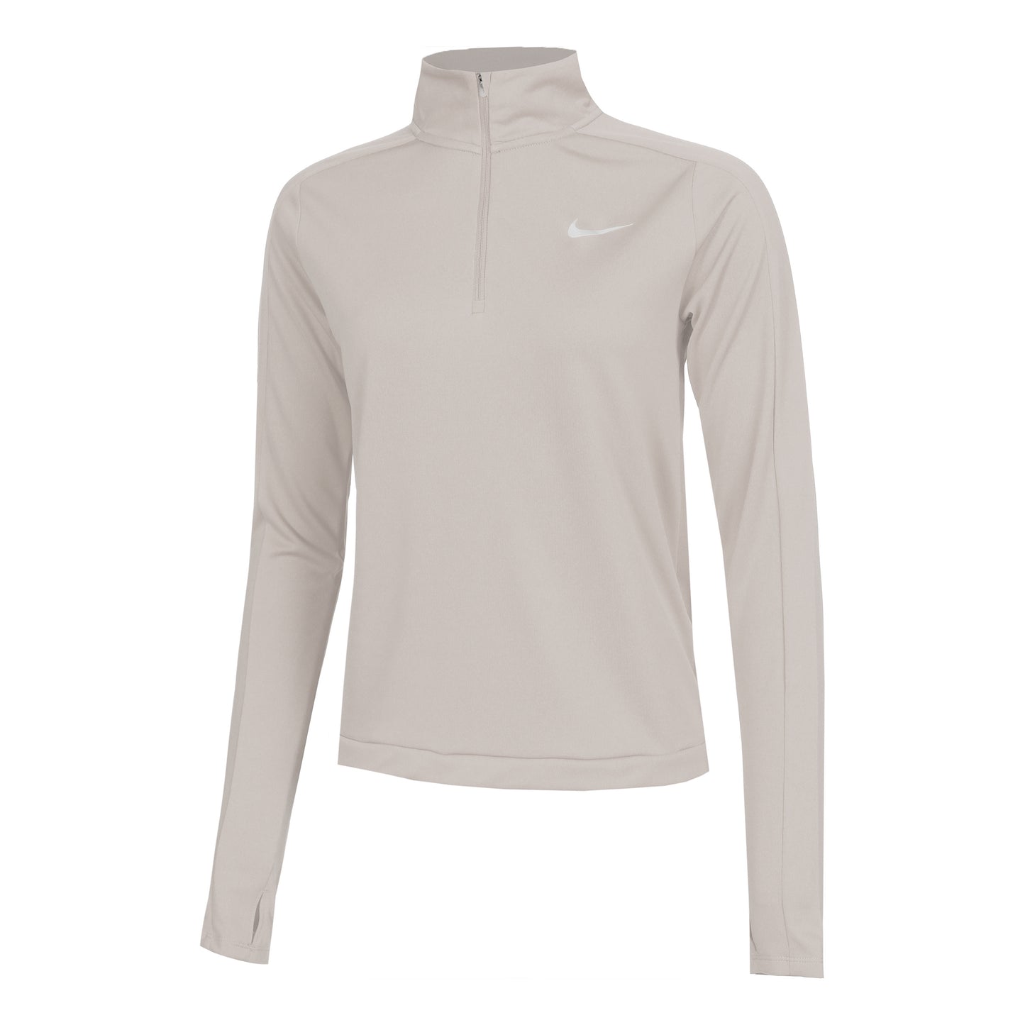 Nike Dri-Fit Pacer 1/4-Zip Long sleeve Women - lightgrey,