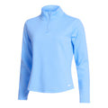 Dri-Fit One Standard Half-Zip Long sleeve Women - light blue,