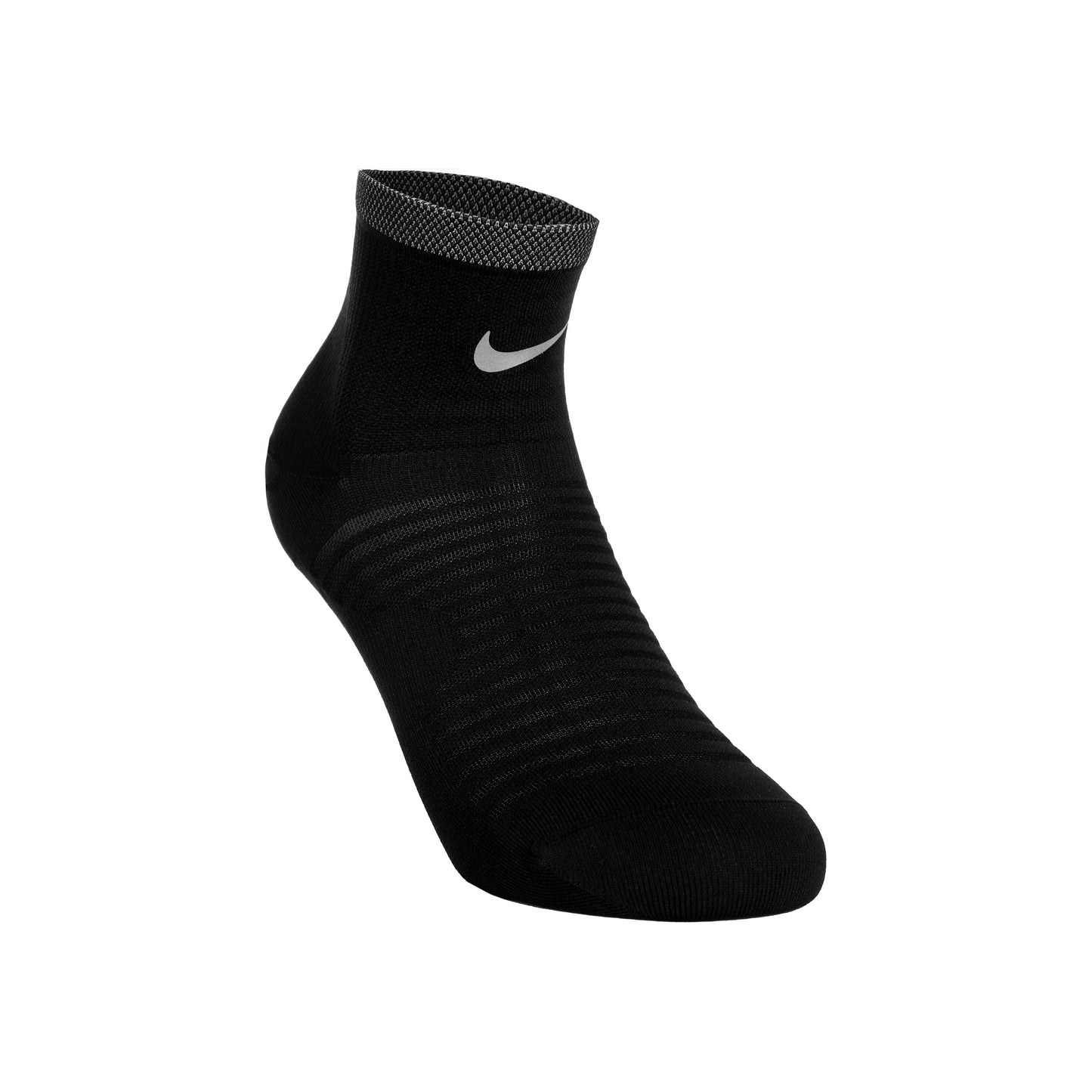 Nike Spark Lightweight Ankle Running Socks-Black