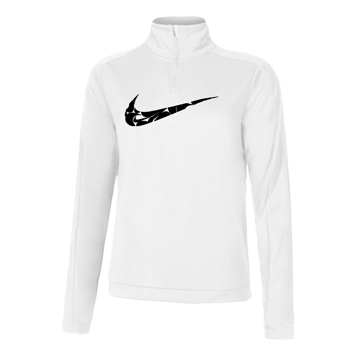 Nike Dri-Fit Dri-Fit Pacer 1/2-Zip Midlayer Long sleeve Women - white,