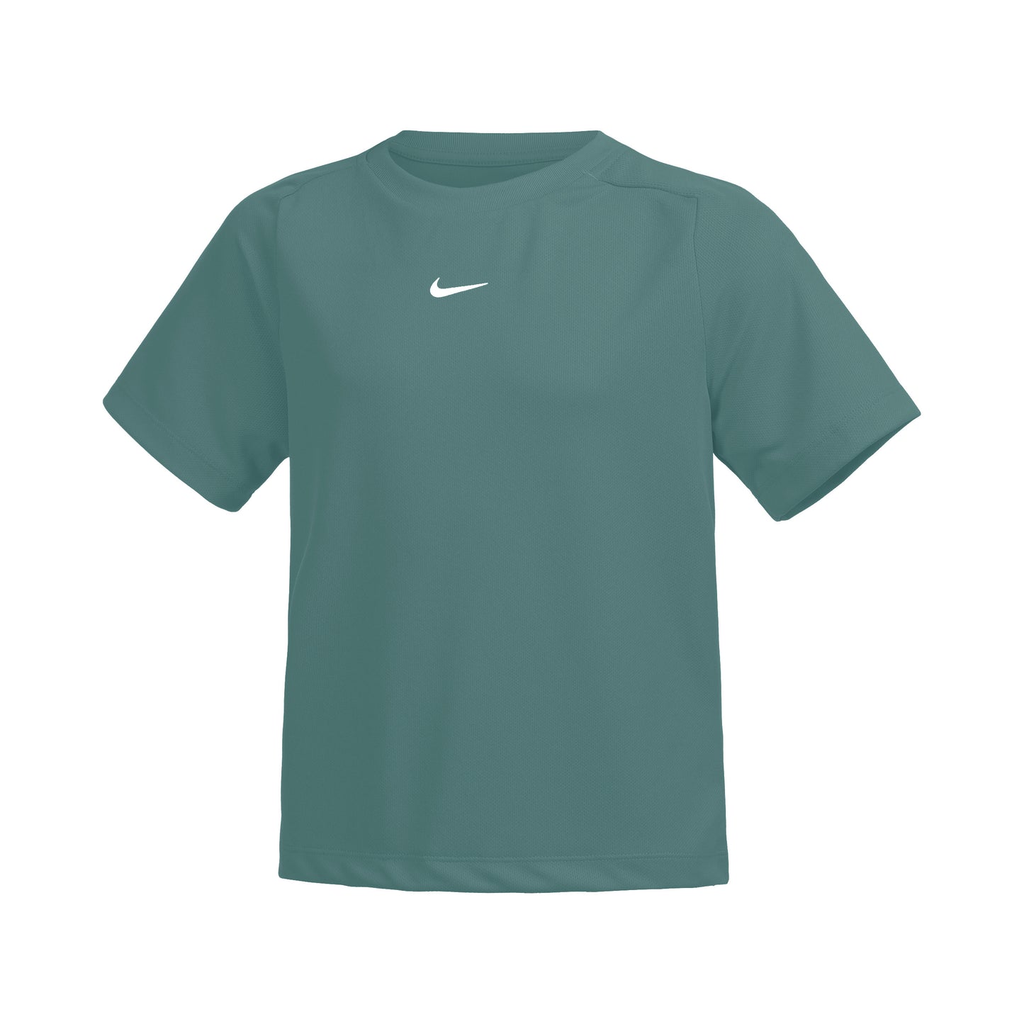Nike Big T-Shirt Boys - petrol, white