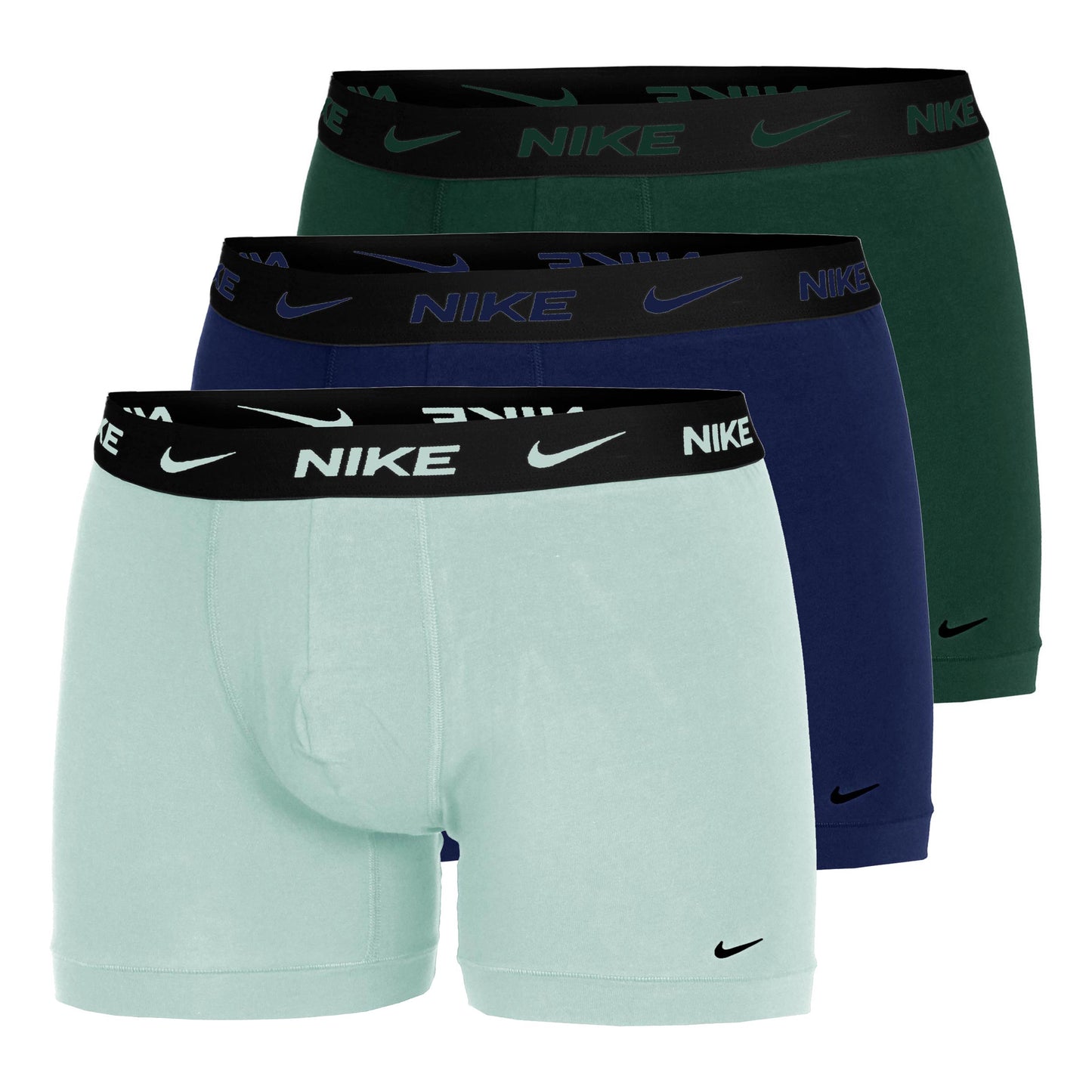 Nike Dri-Fit Essential Micro Trunk Boxer shorts 3 Pack Men - mint, blue