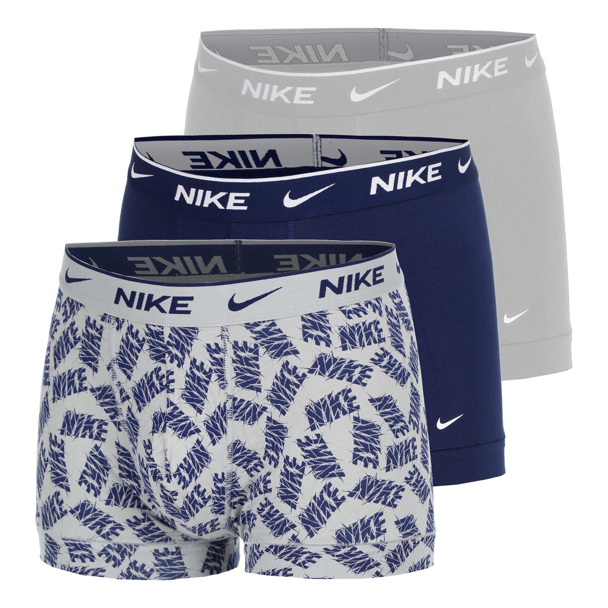 Nike Everyday Cotton Stretch Boxer Shorts Men-Grey,Multicoloured