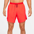 Dri-Fit Stride 7in Brief-Lined Shorts - red, black