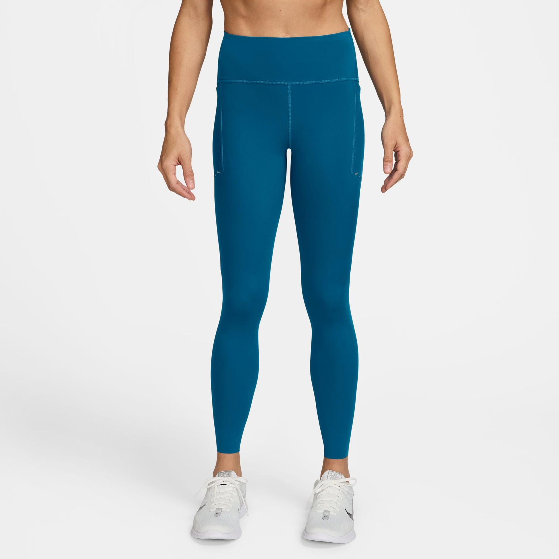 Nike Swift Running tights Women - green, silver