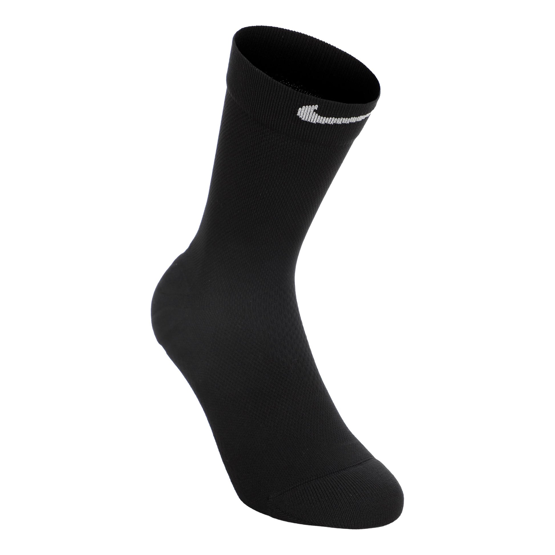 Nike Fast Midweight Crew Running Socks-Black,Grey