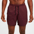 Dri-Fit Stride 7in Brief-Lined Shorts - dark red, black