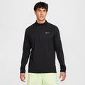 Stride Half-Zip Running shirt Men - black, silver