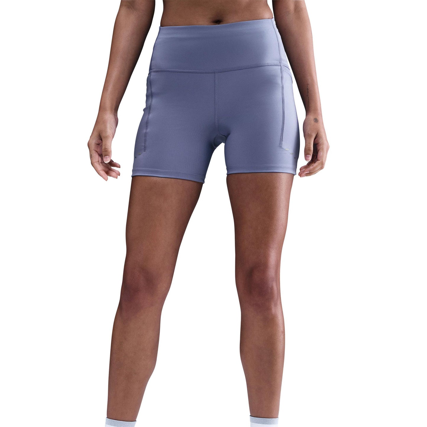 Nike Swift Running tights Women - blue grey, silver