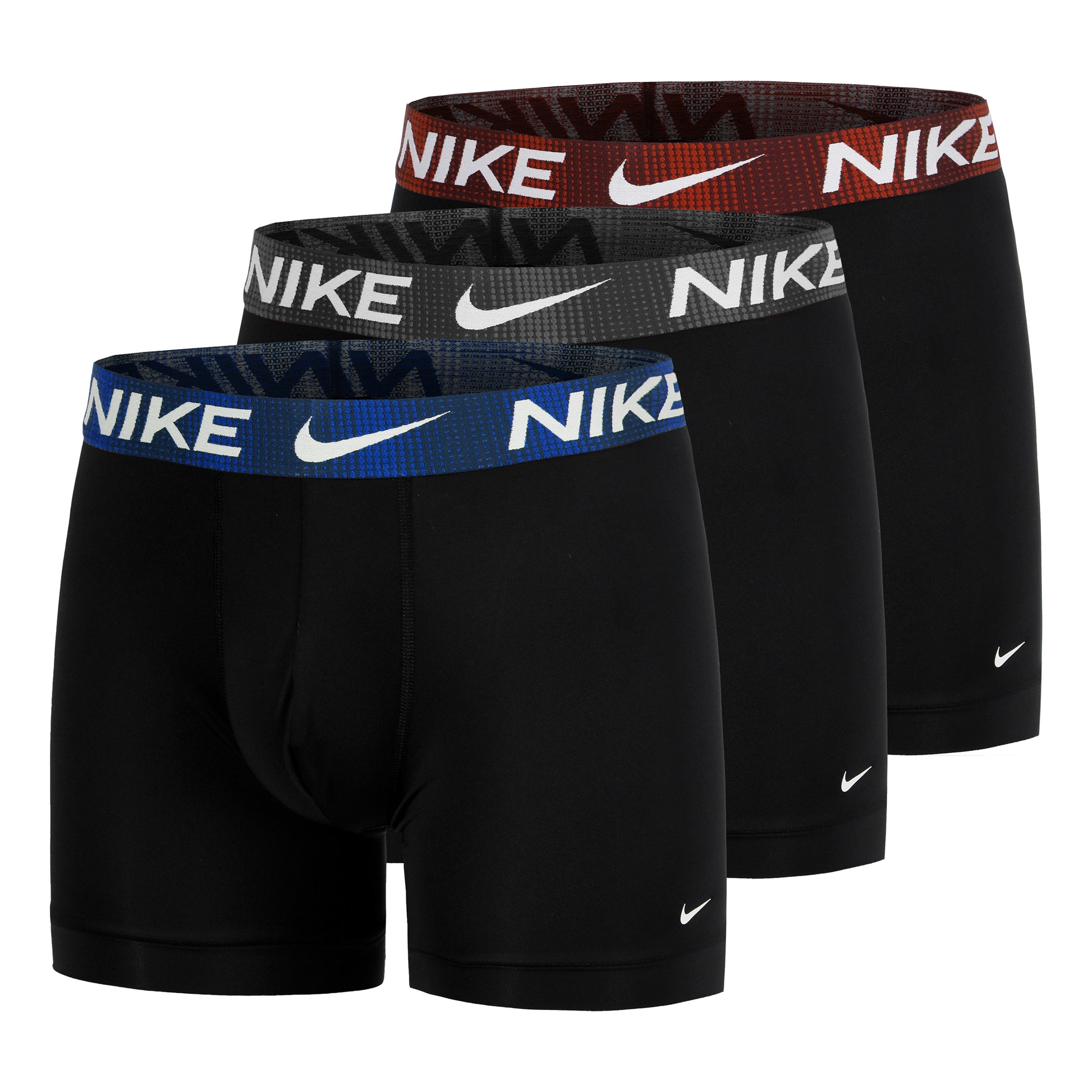 Nike Essential Micro Boxer shorts 3 Pack Men - black, olive
