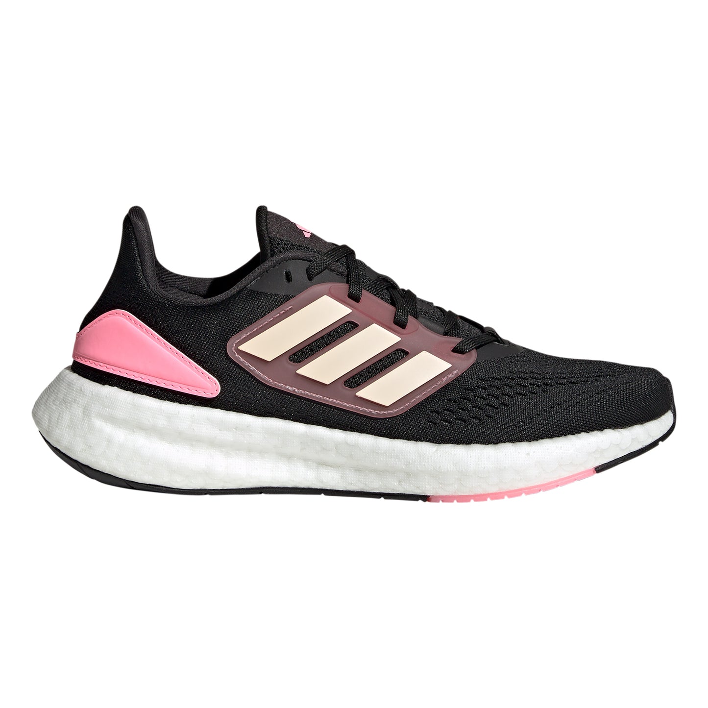 adidas Pureboost 22 Neutral running shoe Women - black, pink