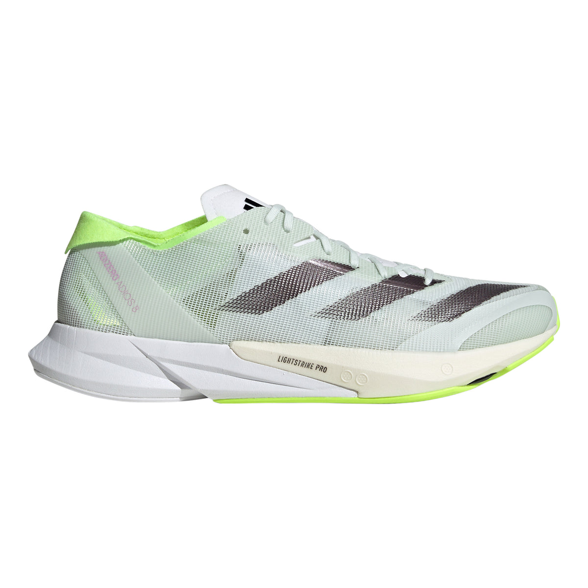 adidas Adizero Adios 8 Competition running shoe Men - lightgrey, neon green
