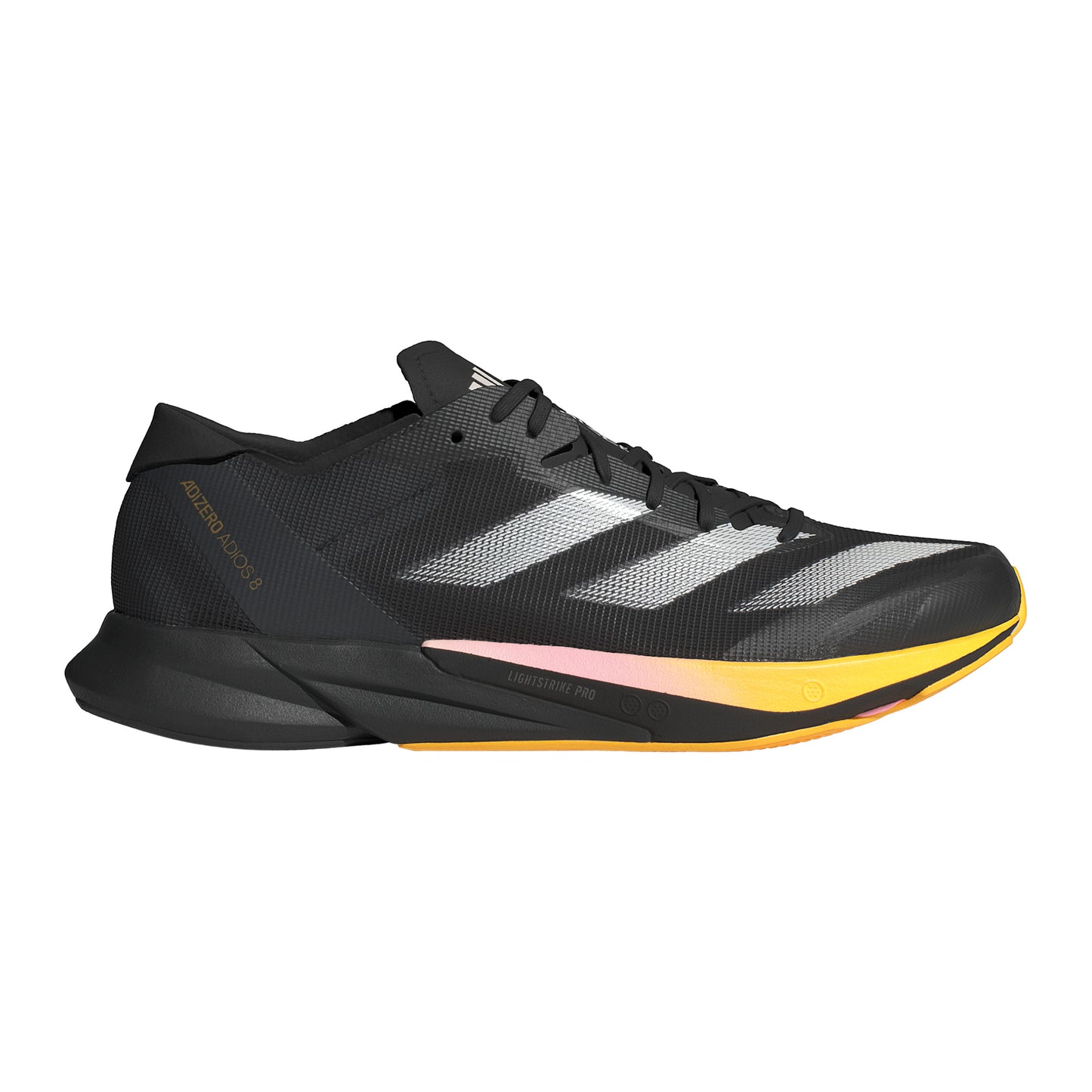adidas Adizero Adios 8 Competition running shoe Men - black, silver