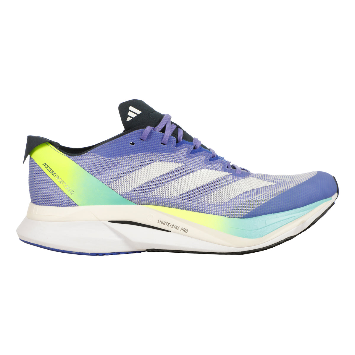 adidas Adizero Boston 12 Competition running shoe Men - blue, lime
