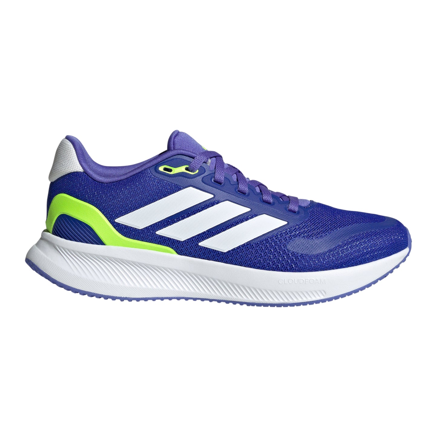 adidas Runfalcon 5 Neutral running shoe Kids - white, lilac