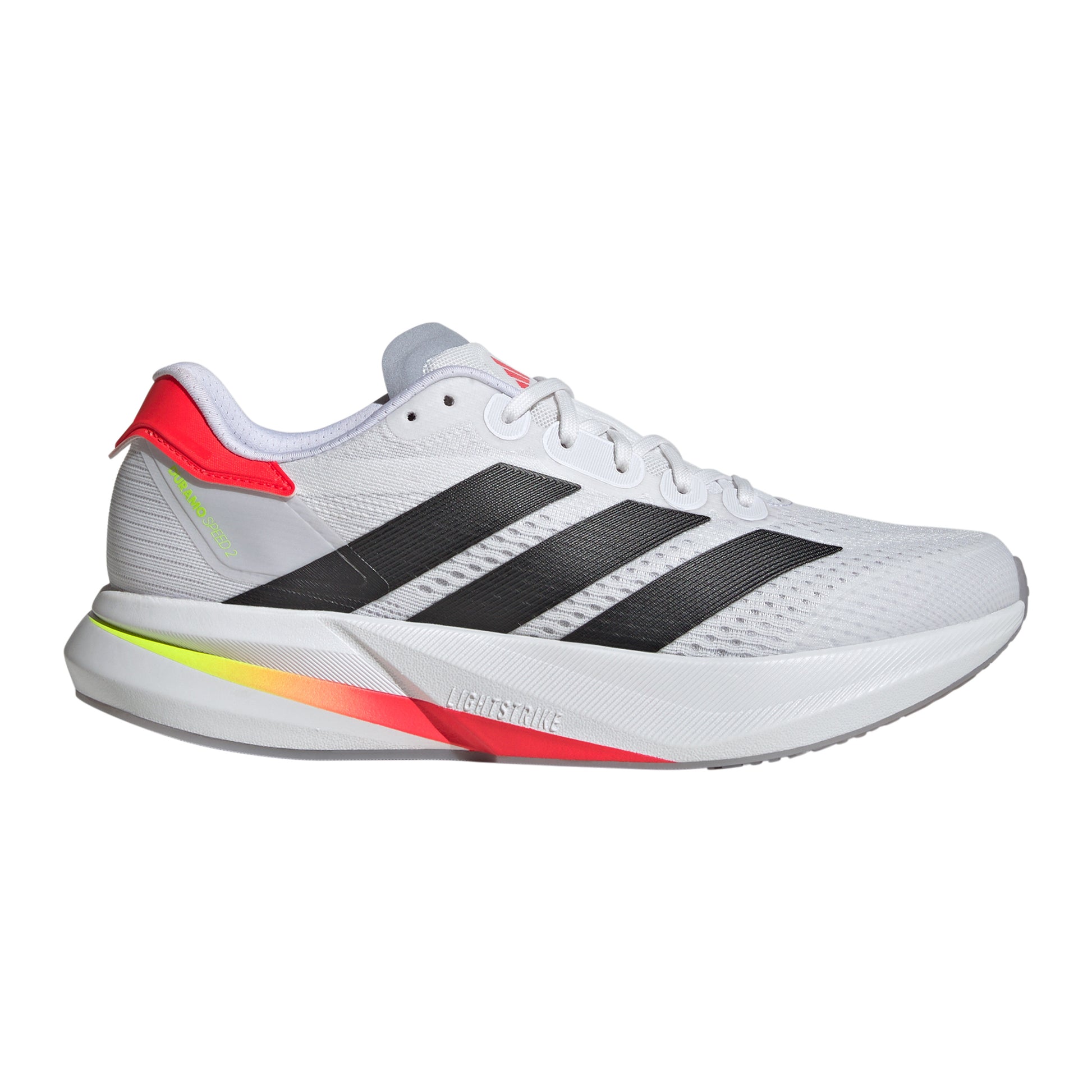 adidas Duramo Speed 2 Neutral running shoe Men - white, red
