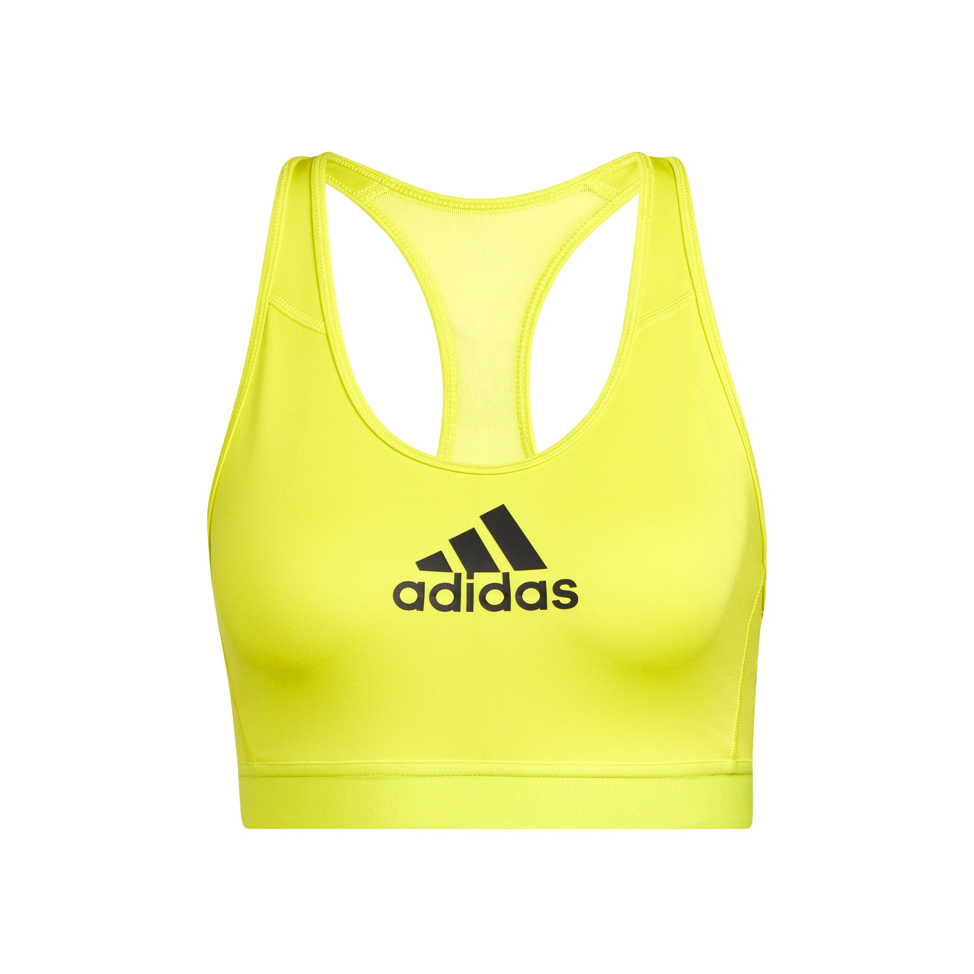 adidas Don´t Rest Alphaskin Sports bras Women - lemon, black