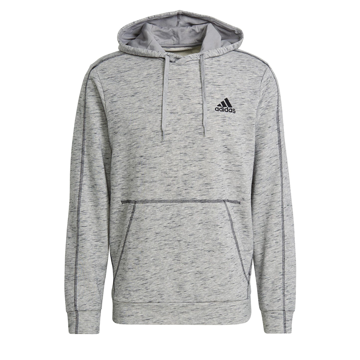 adidas Melange Hoody Men - grey, black