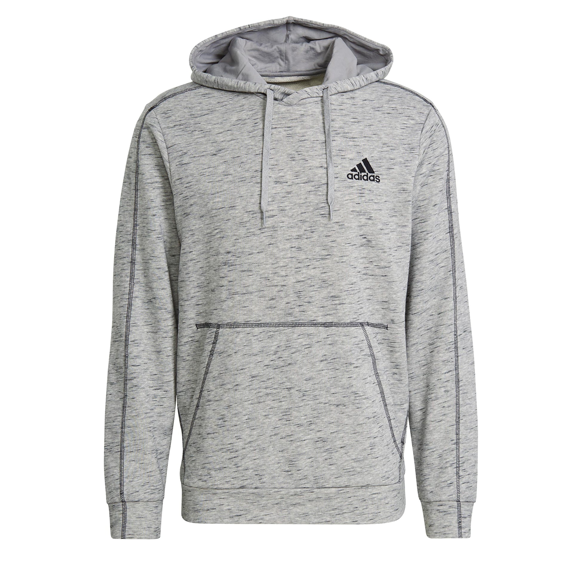 adidas Melange Hoody Men - grey, black