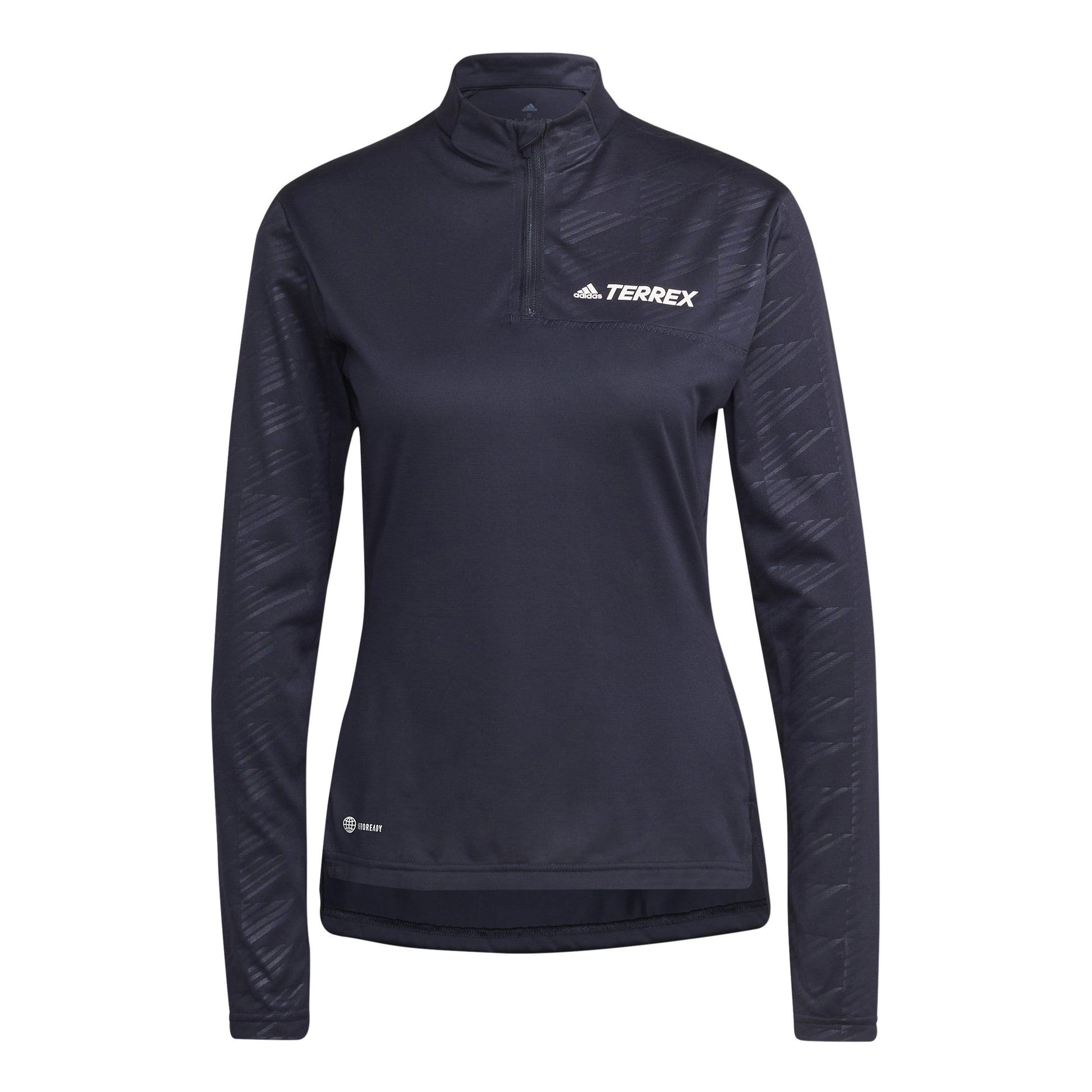 adidas Multi Half-Zip Long sleeve Women - dark blue,