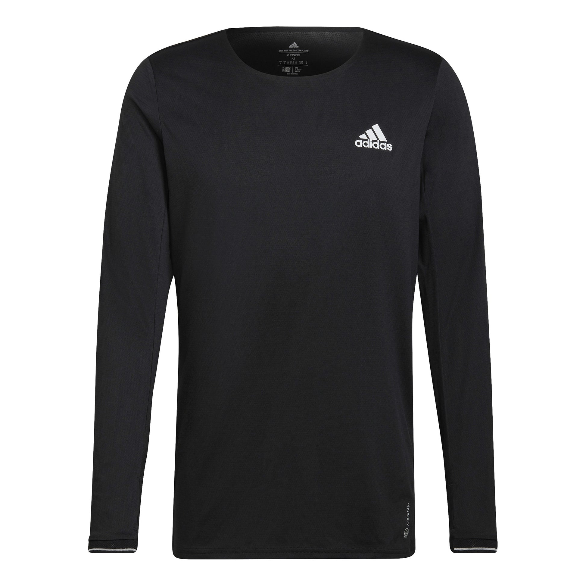 adidas Fast Long sleeve Men - black,