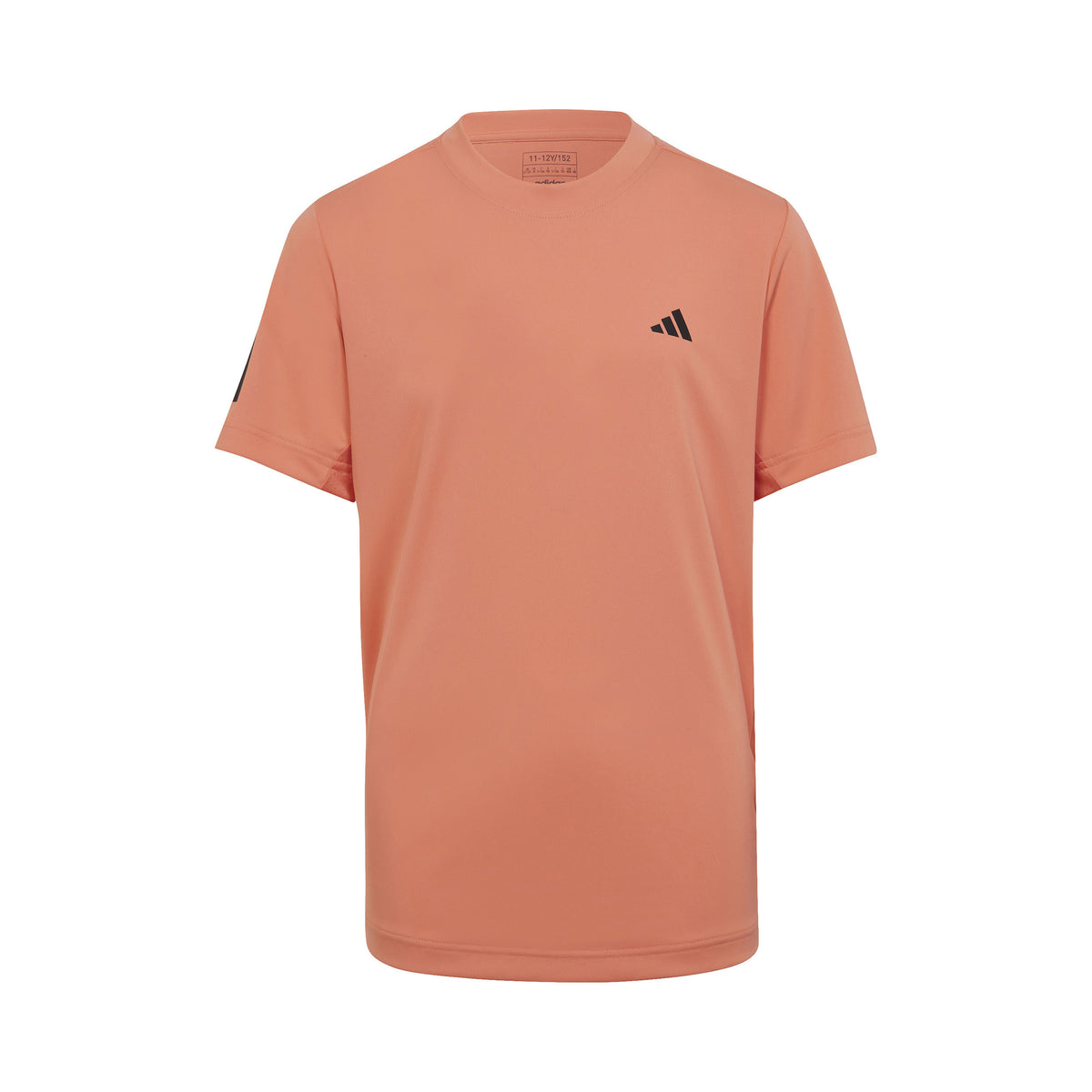 adidas Club 3 Stripes T-Shirt Boys - orange, black