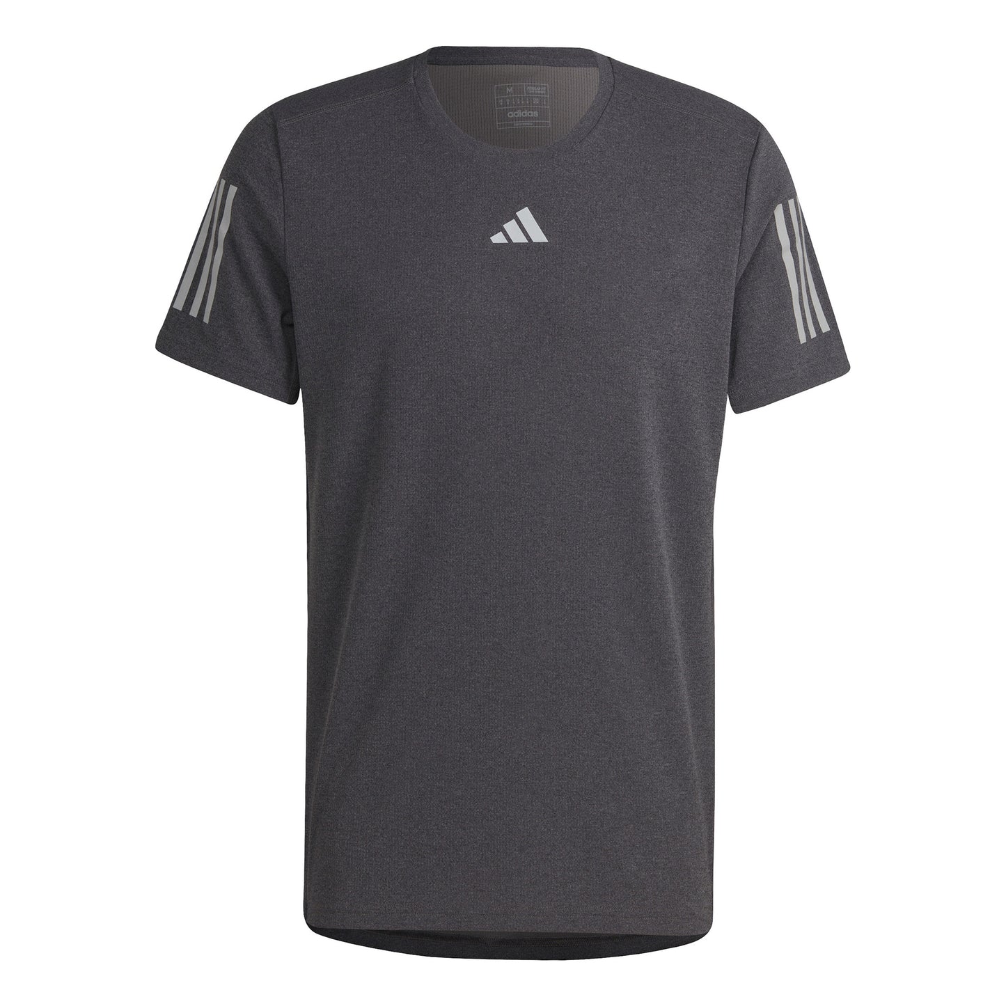 adidas Own the Run Heather Running shirt Men - grey,