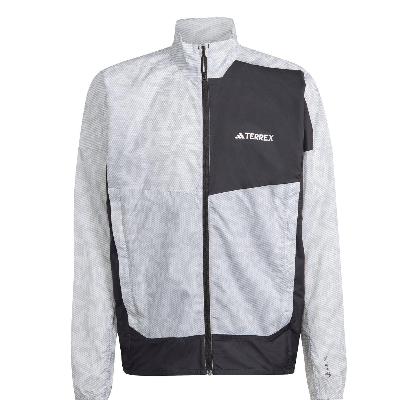 adidas Terrex Trail Wind Running jacket Men - white, black